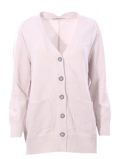 virgin wool and cashmere cardigan LA FILERIA | 2324112841047